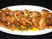 A picture of garlic n herb roasted chicken