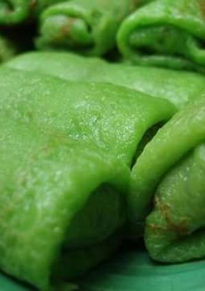 Foto resep Dadar Gulung Pandan Gurih