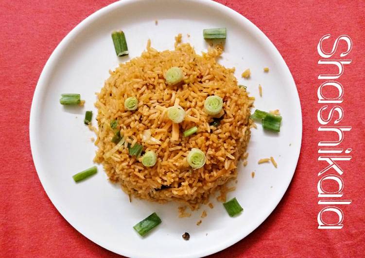 Easiest Way to Prepare Super Quick Homemade Schezwan fried rice