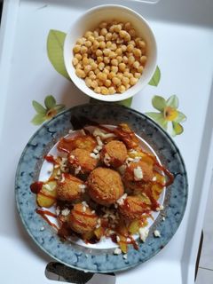 صورة لوصفة كرات البطاطس بالموزوريلا