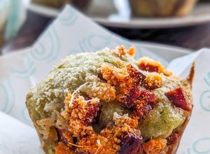 Une photo de Muffins au pesto et Skyr