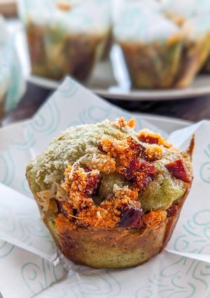 Une photo de Muffins au pesto et Skyr