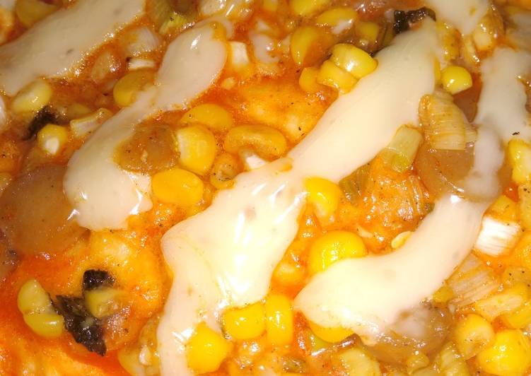 Pizza ekonomis tanpa keju