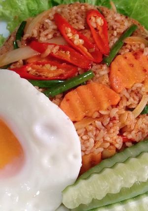 รูปของ ข้าวผัดน้ำพริกเผา