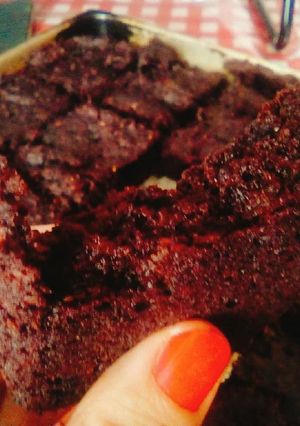 Una foto de Brownie de Batata!!! SIN HARINAS!! 👏👏👏👏👏👏🍫🍫🍫
