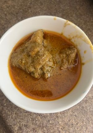 A picture of Kolhapuri Chicken.
