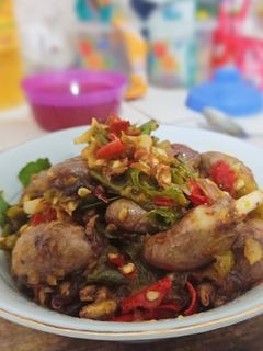 Foto resep Jantung ayam sambal ijo padang
