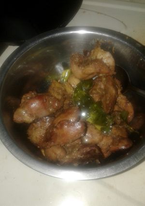 Foto resep Ungkep ati dan ampela ayam 🐔🐔