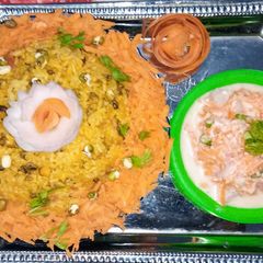 Green moong Biryani A picture of Green moong Biryani.