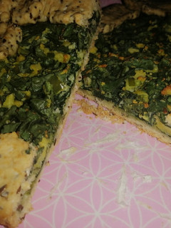 Una foto de Tarta de espinaca