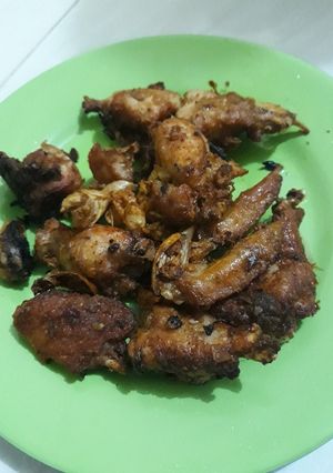 Foto resep Ayam goreng endoll (ayam goreng bawang putih)