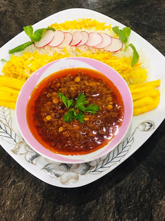 عکسی از دستور قیمه با گوشت چرخکرده