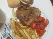 Una foto de guarniciones para lomo de cerdo