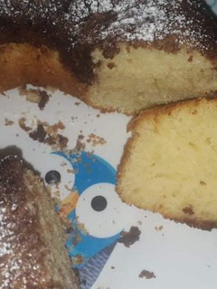 Una foto de Torta de vainilla con cocoa