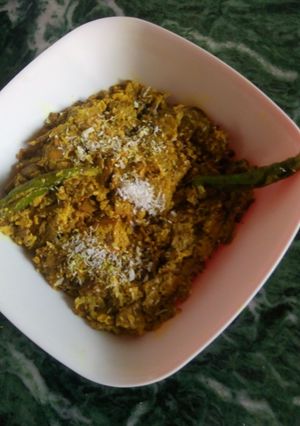 মোচার ঘন্ট অভিনব স্বাদে (mochar ghanto recipe in Bengali) রেসিপির প্রধান ছবি