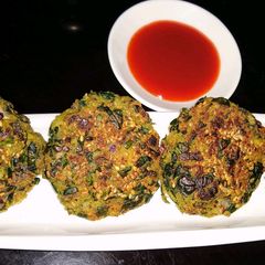 A picture of Healthy Spinach Cutlets.