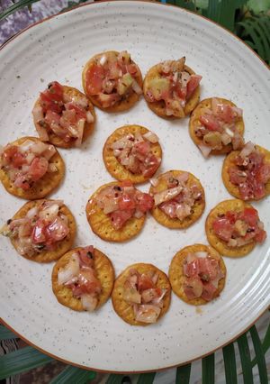 A picture of Pizza bites.