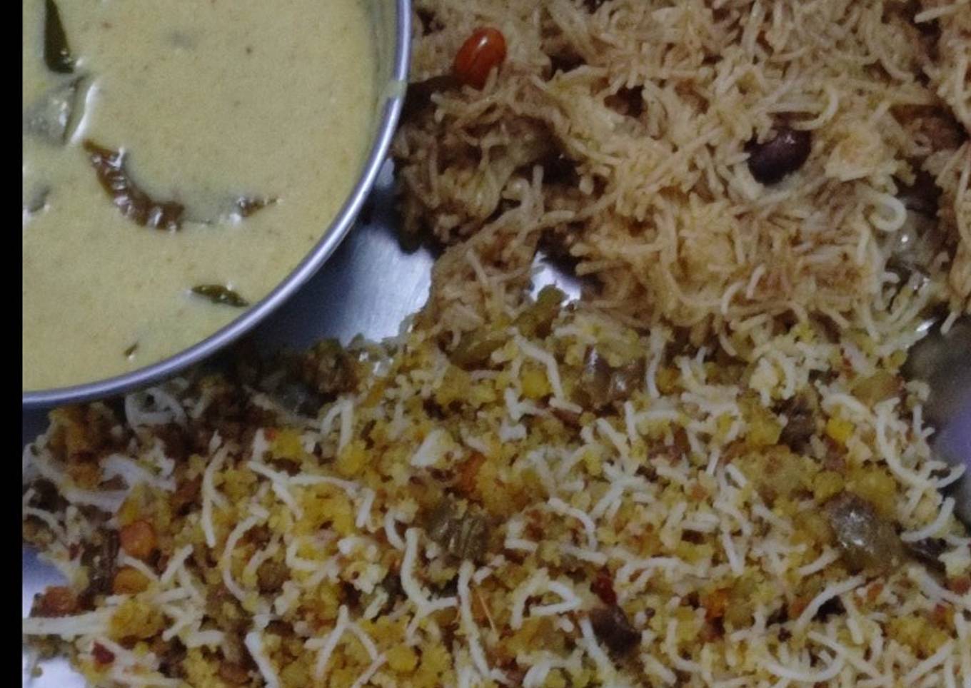 #HBC# rice noodle paruuppu sevai,imli sevai,pumpkin kadi