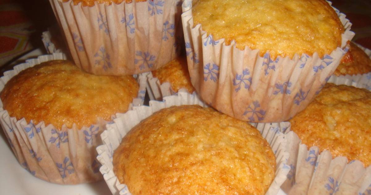 Cupcakes de banana ? Receta de Norali - Cookpad