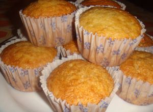 Una foto de Cupcakes de banana 🍌