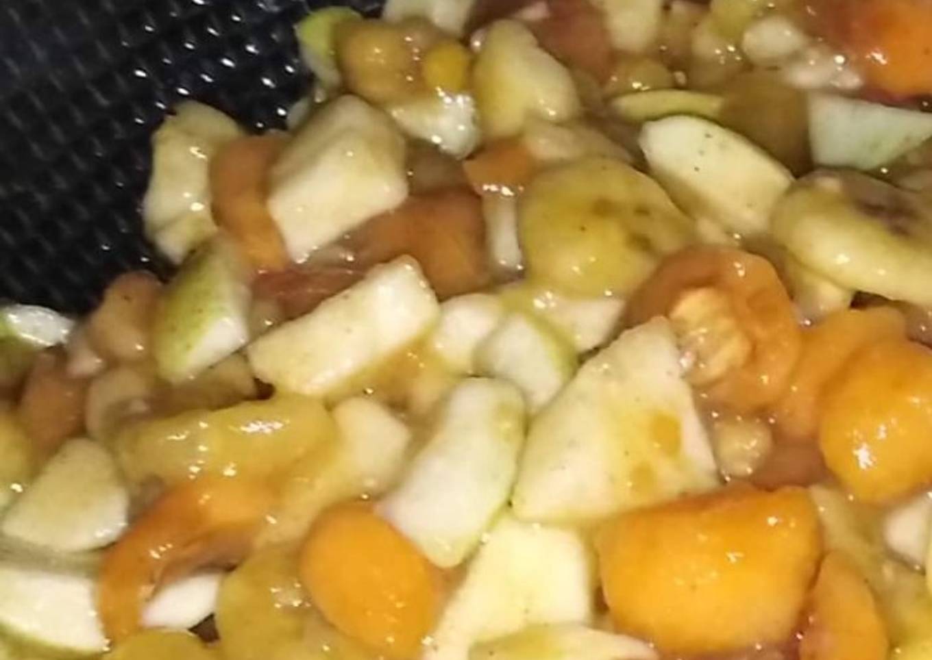 Yummy fruit chaat with a twist 🔀