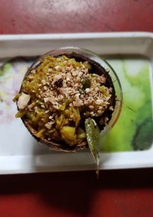 নিরামিষ বাঁধাকপি ঘন্ট (niramish bandhakopi ghonto recipe in Bengali) রেসিপির প্রধান ছবি