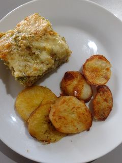 Una foto de Budín de brócoli