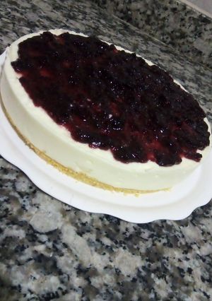 Una foto de Cheesecake sin horno