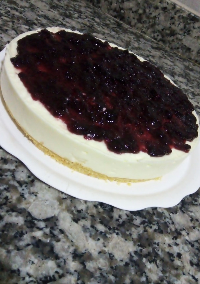 Una foto de Cheesecake sin horno