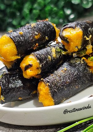 Foto resep Nori Chicken Roll (Frozen)