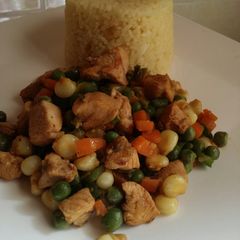 A picture of Vegetable stir fry.