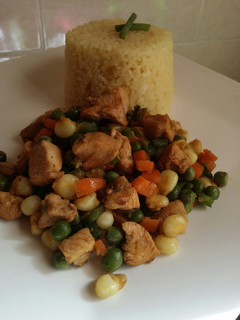 A picture of Vegetable stir fry.