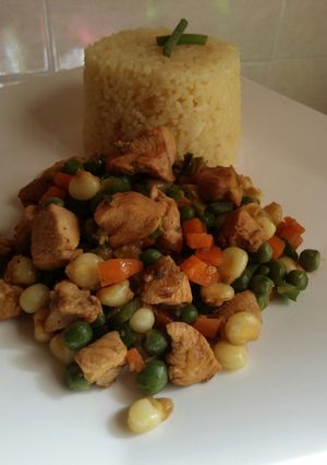 A picture of Vegetable stir fry.