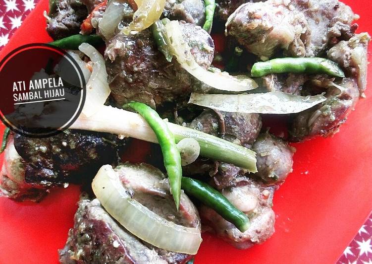Resep masakan Ati ampela sambal hijau | Resep Membuat Ati ampela sambal hijau Yang Enak dan Simpel