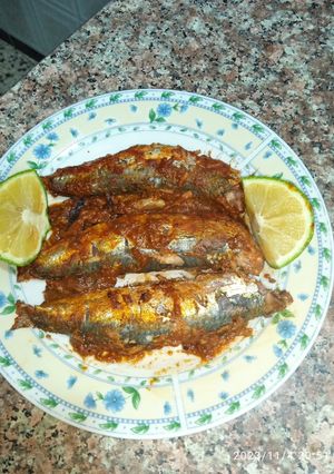 Une photo de Sardines au four