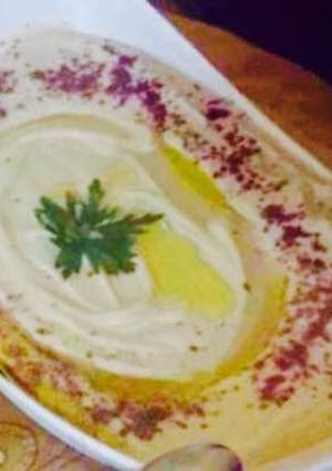 صورة لوصفة سلطة الطحينة