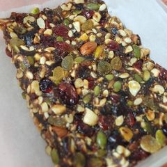 A picture of Sugar Free Healthy Nut Bars.