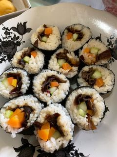 Foto resep Gimbap jamur