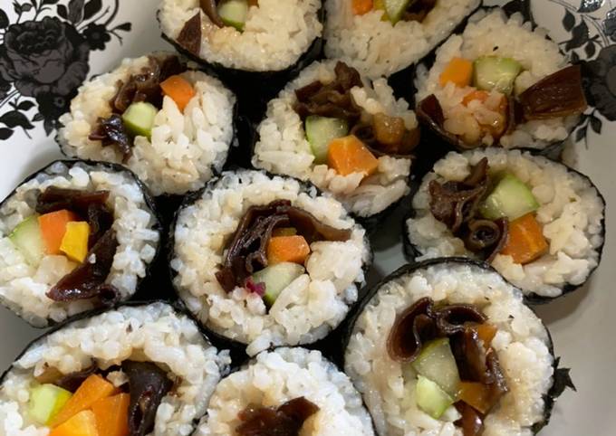 Gimbap jamur