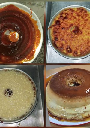 Una foto de Flan fácil