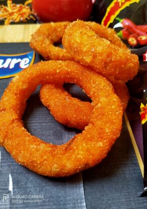 A picture of My family's favorite dish..... Onion rings.
