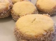 Una foto de alfajores de maicena sin horno