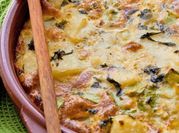 A picture of spinach frittata