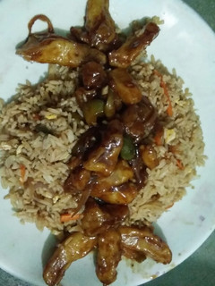 A picture of Fried rice.