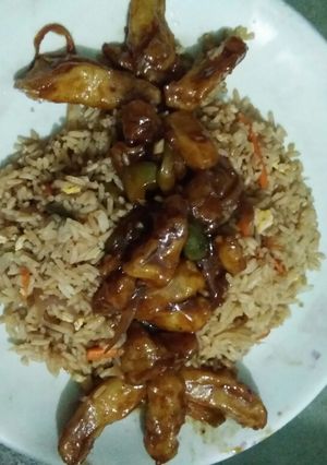 A picture of Fried rice.