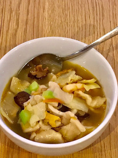 海鮮麵疙瘩 的食譜成品照片