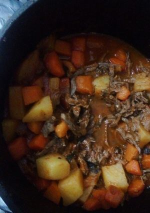 Una foto de Carne Ropa Vieja