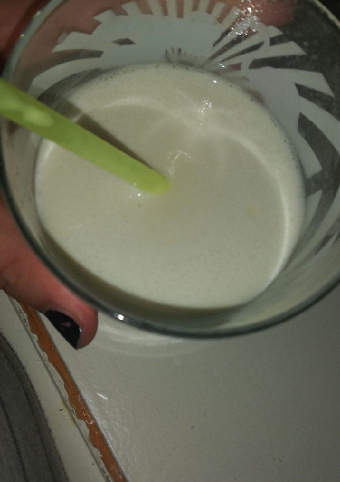 Una foto de Batido de plátano