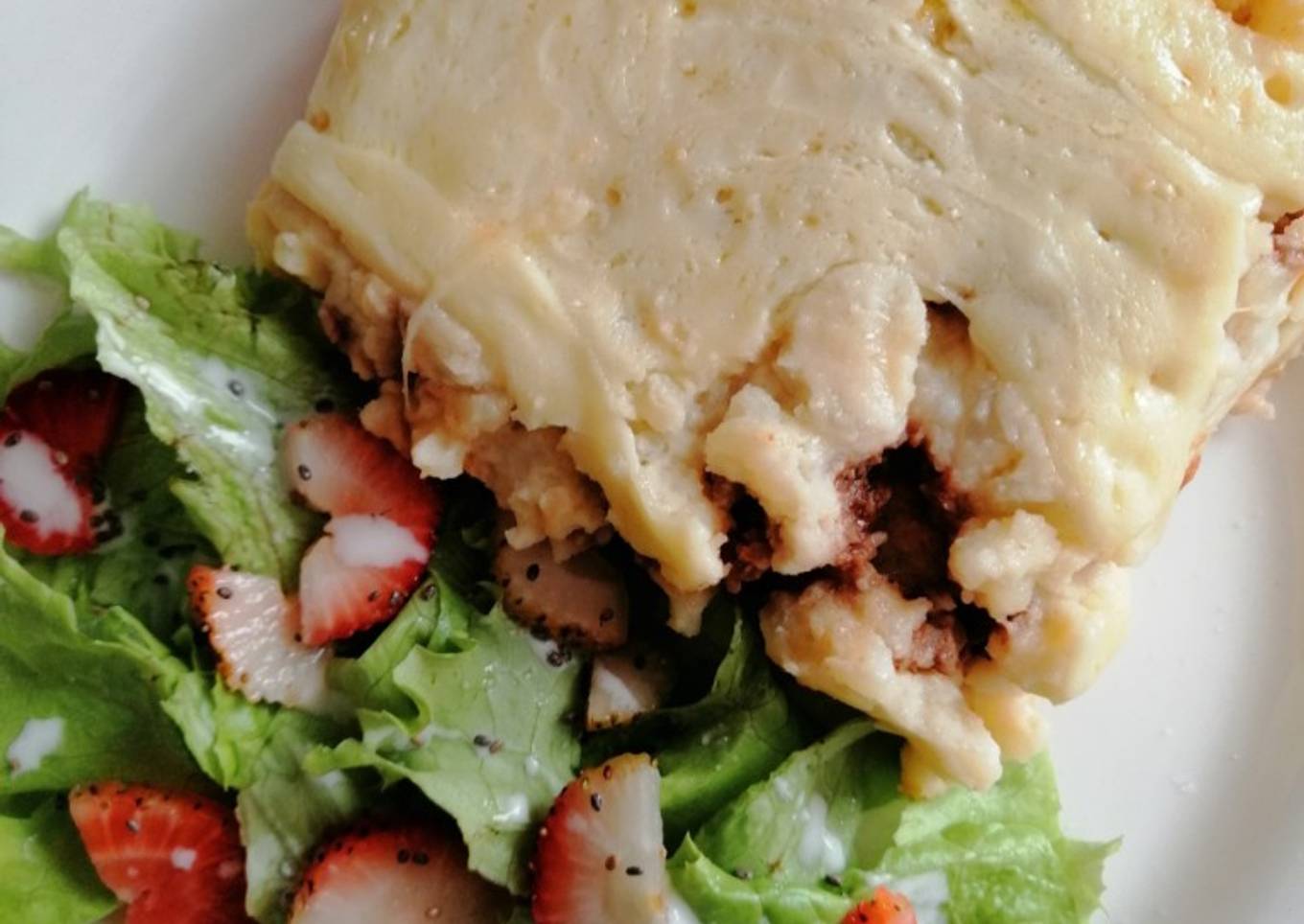 Pastel de papa con carne molida