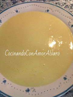 Una foto de Crema de Calabacín